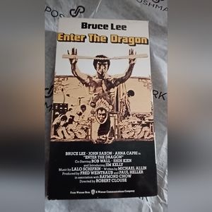 Bruce Lee: Enter The Dragon VHS tape